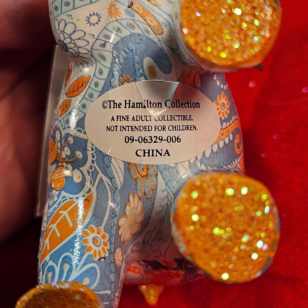 Stylish Sophistication of the Paisley Patterned Elephant Collection by Hamilton - Picture 8 of 10